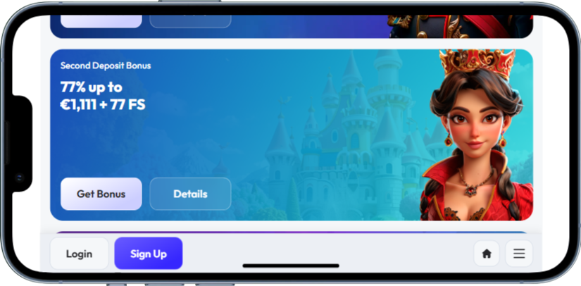 Bonus e Promozioni Mobile di Spinrise Casino Online