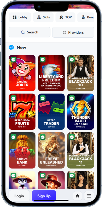 Nuovi giochi di slot al casinò Spinrise